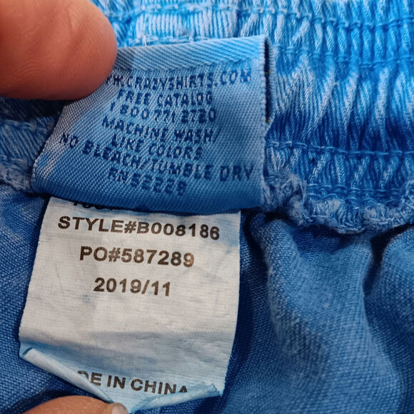 Crazy Shirts Blue Hawaii Dyed Twill Pants - Picture 8 of 10